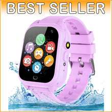 Load image into Gallery viewer, Multi-Feature Kids Smartwatch with Camera, Music &amp; Games - Waterproof Design