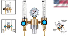 Load image into Gallery viewer, Adjustable Gas Regulator with Pressure Gauge - Perfect for Welding Projects