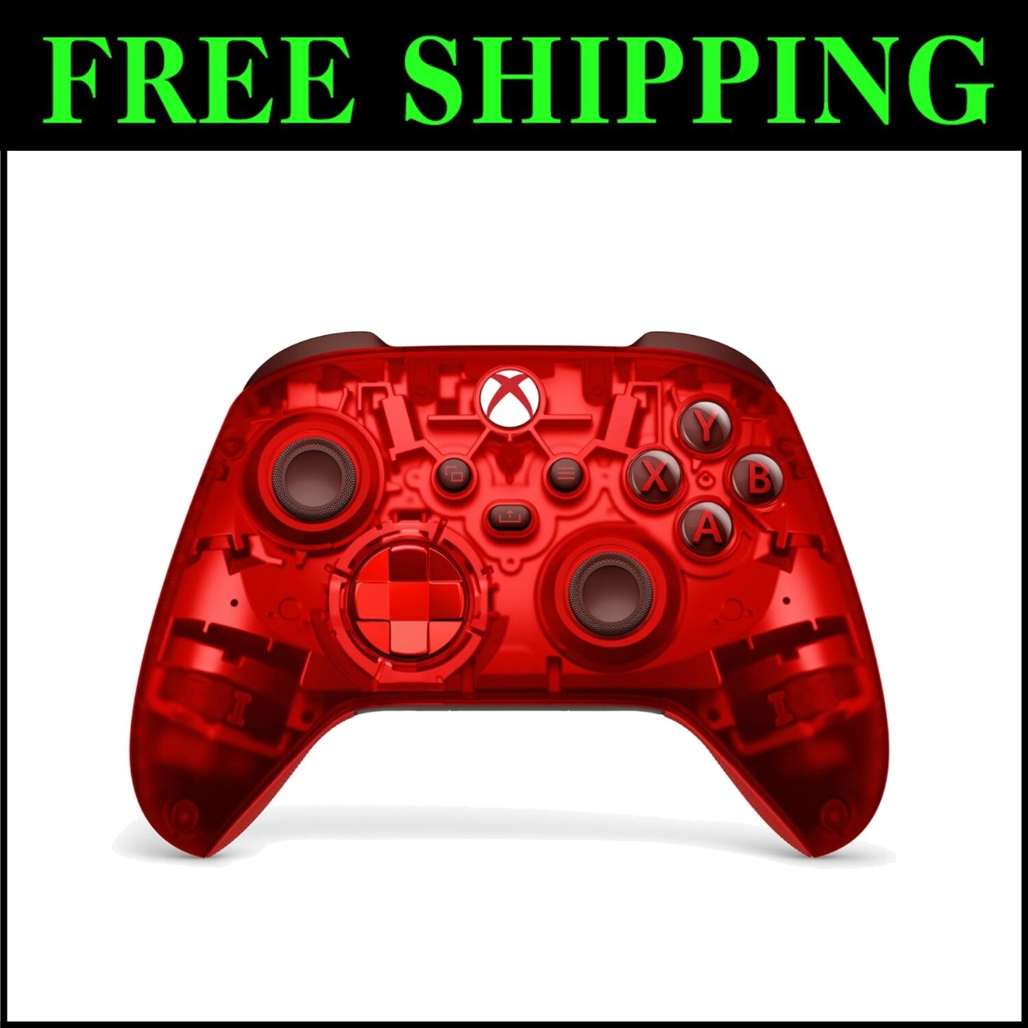 Pulse Cipher Special Edition Wireless Controller - Red Metallic Gaming Accessory