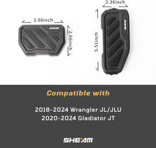 Load image into Gallery viewer, Easy Install Anti-Slip Brake &amp; Gas Pedal Covers for Wrangler JL/JLU &amp; Gladiator