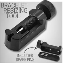Load image into Gallery viewer, Stylish Black IP Plated Bracelet - Engraved for Dad, Perfect Gift Packaging