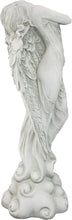 Load image into Gallery viewer, Exclusive Antique Stone Finish Angel Garden Statue - 6 lbs, Freestanding Art