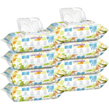 Load image into Gallery viewer, Gentle &amp; Cruelty-Free Baby Wipes - Eight Packs of Unscented 640 Count Total