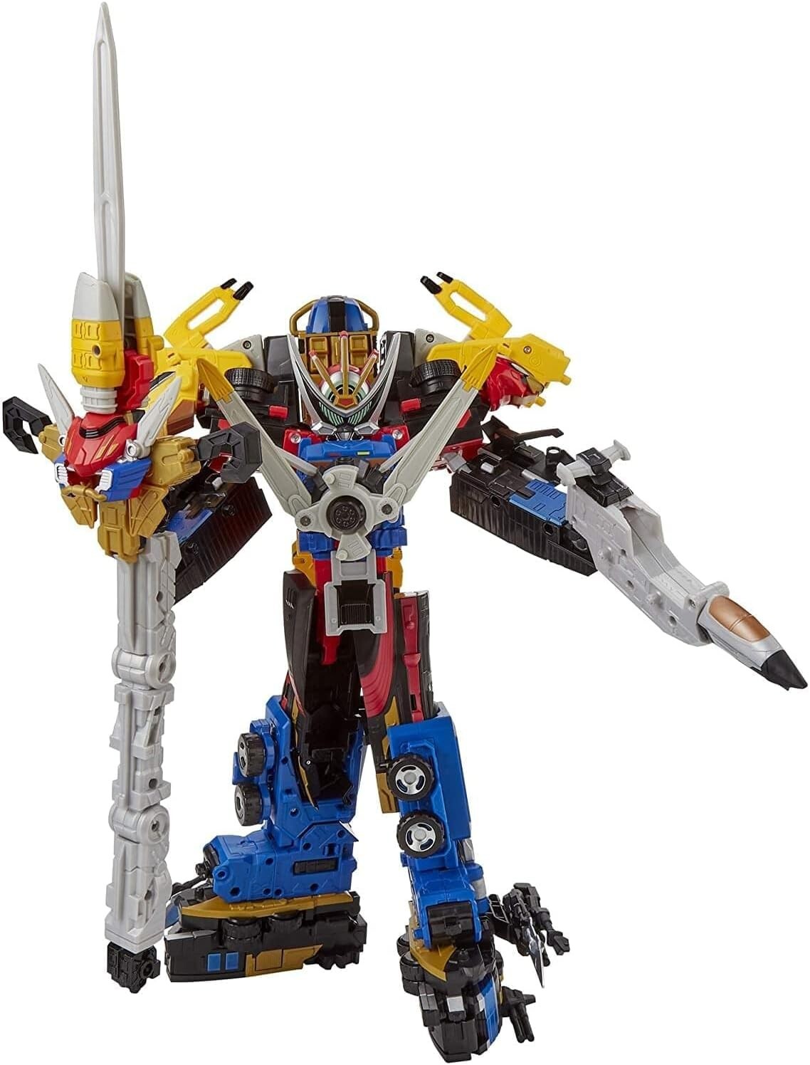 Ultimate Beast-X Ultrazord Collection with 5 Converting Zord Action Figures