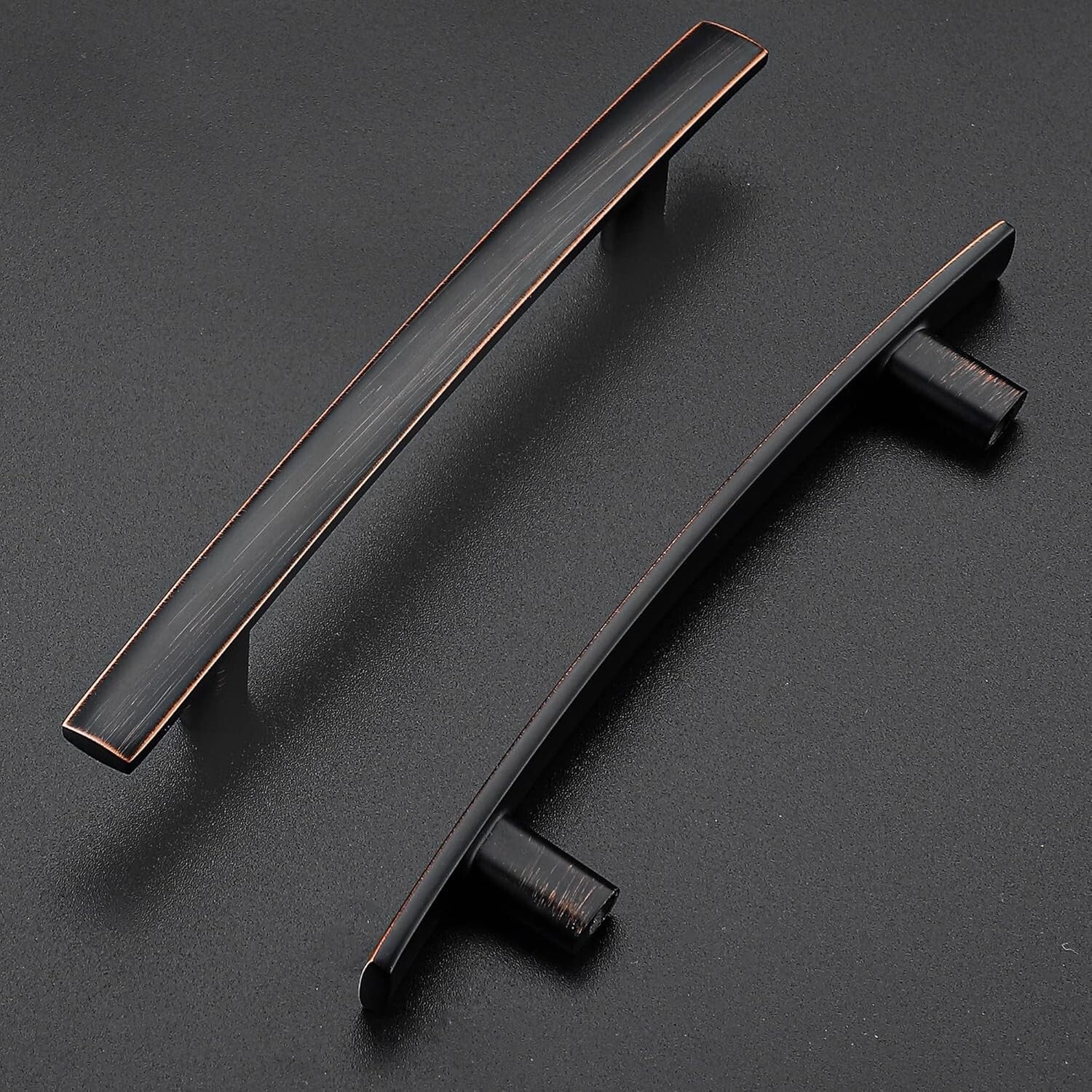 Sophisticated 25 Pack Curved Cabinet Handles - Perfect for Kitchen and Bathroom