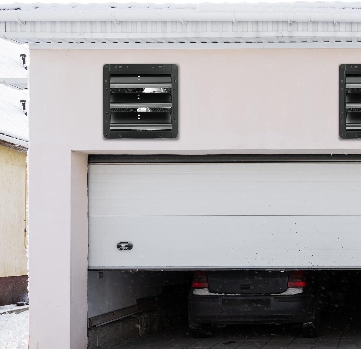 ETL Listed 10-Speed Exhaust Fan with Temperature & Humidity Control - 820 CFM