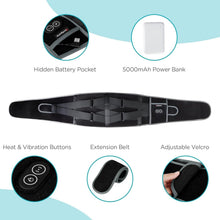 Load image into Gallery viewer, Rechargeable Back Massager with 3 Heat and Vibration Settings - Great for Gifts