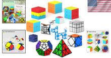 Load image into Gallery viewer, Innovative Speed Cube Set: 12 Varied Puzzles for Cognitive Development
