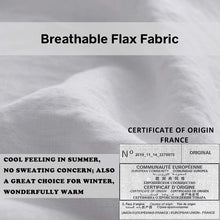 Load image into Gallery viewer, Durable &amp; Comfortable French Linen Pillow Shams - Pack of 2 for Home Elegance