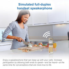 Load image into Gallery viewer, Cordless Phone with Caller ID &amp; Power-Saving Features – Light Champagne Finish