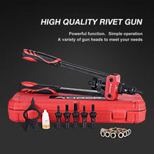 Load image into Gallery viewer, Professional Rivet Nut Setter Kit - 14" Tool with Quick-Change and Accessories