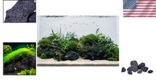 Load image into Gallery viewer, Porous Black Lava Stones (3-10in, 16lbs) - Perfect for Aquarium Setup and Health