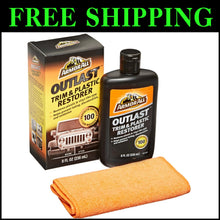 Load image into Gallery viewer, Outlast 8 Oz Trim Restorer - Liquid Cleaner for Cars &amp; Motorcycles, Pack of 6