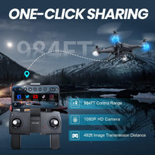 Load image into Gallery viewer, Upgraded HS110G Drone with 1080P Camera, Altitude Hold &amp; Follow Me Mode