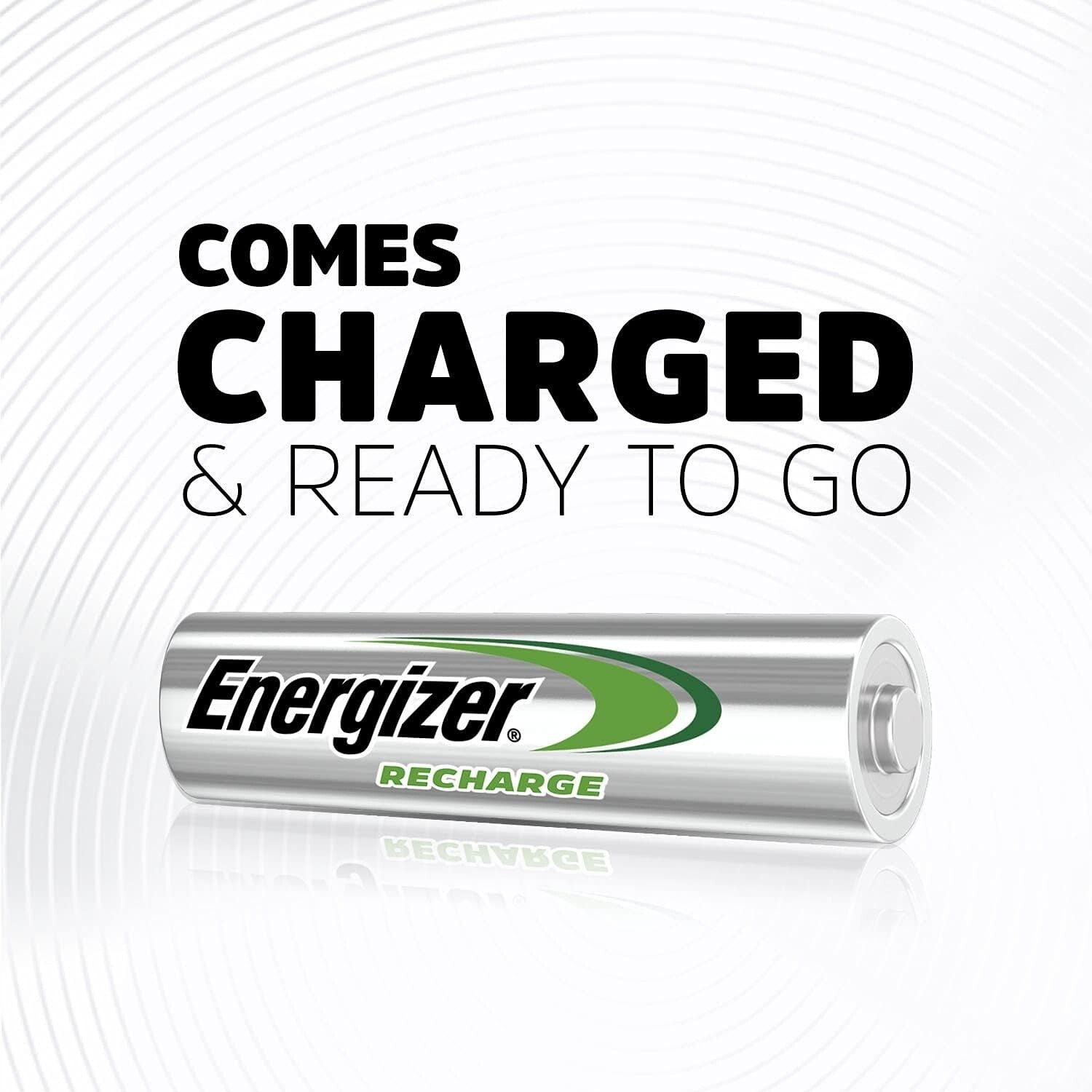 16 Count Rechargeable AA Batteries with Leak-Proof Design & 5-Year Lifespan