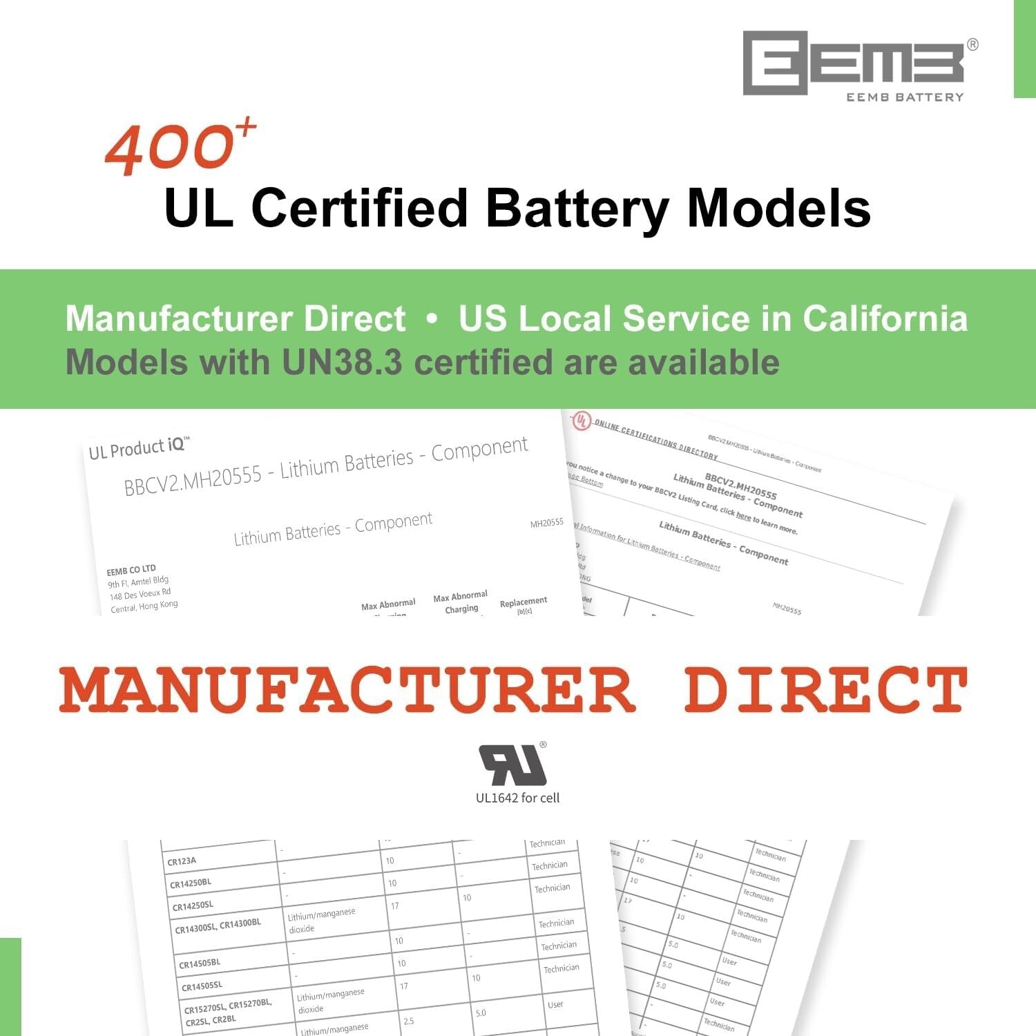 100-Pack 3V Lithium Coin Batteries - Leak-Proof & Long-Lasting Power Solution