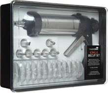 Load image into Gallery viewer, Masterclass 22-Piece Professional Icing Set &amp; Biscuit Maker - Premium Quality