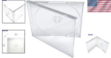 Load image into Gallery viewer, Premium 50-Pack Clear CD Jewel Cases - Standard Size for Organized Storage