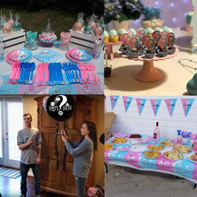 Load image into Gallery viewer, All-in-One Gender Reveal Supplies Set - 563 Pieces for Unforgettable Memories