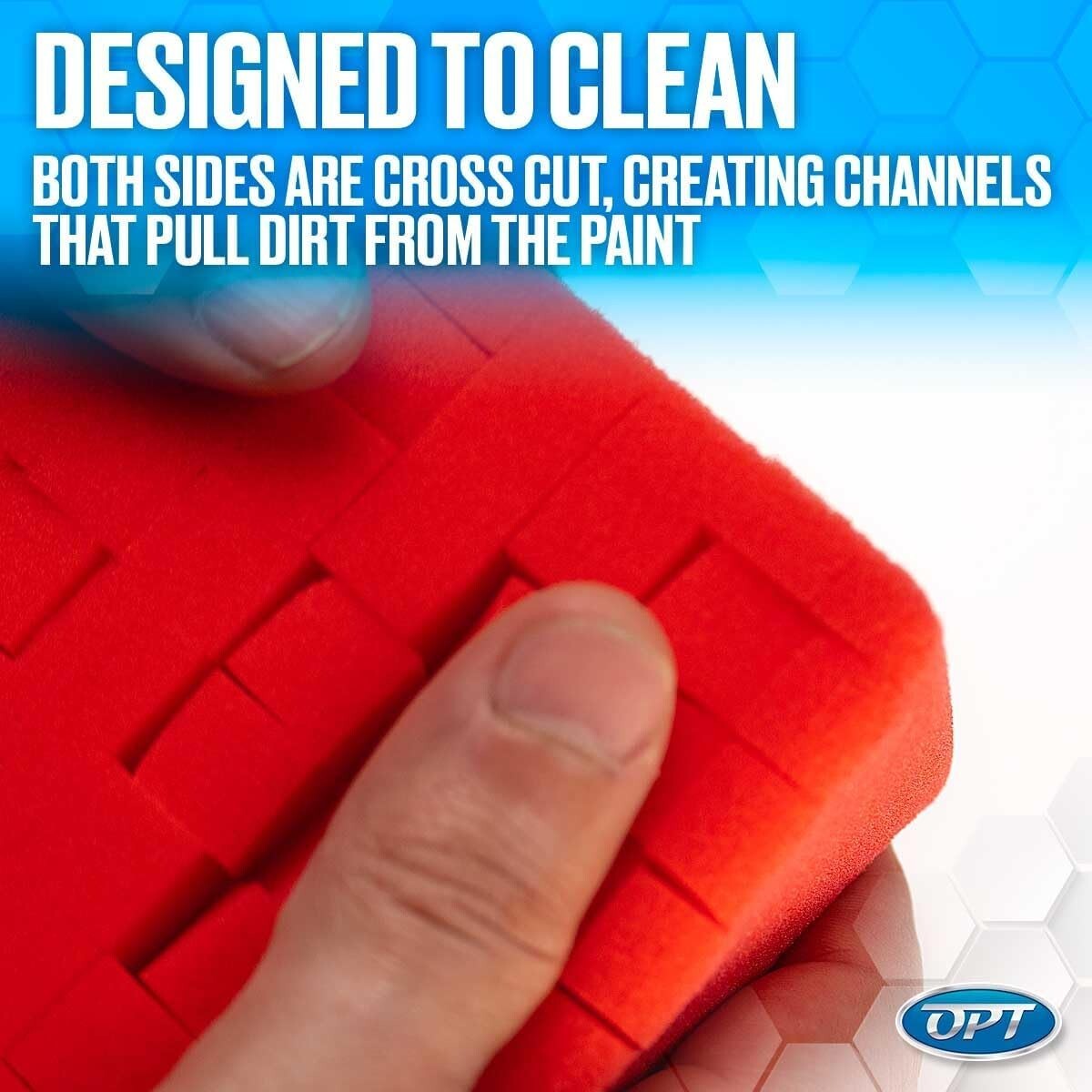 Optimum No Rinse Wash & Shine, 32oz with Big Red Sponge - Eco-Friendly Car Care