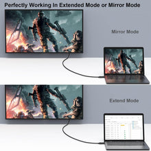 Load image into Gallery viewer, High-Speed 6FT DisplayPort to DisplayPort Cable - Ideal for Gaming &amp; Streaming
