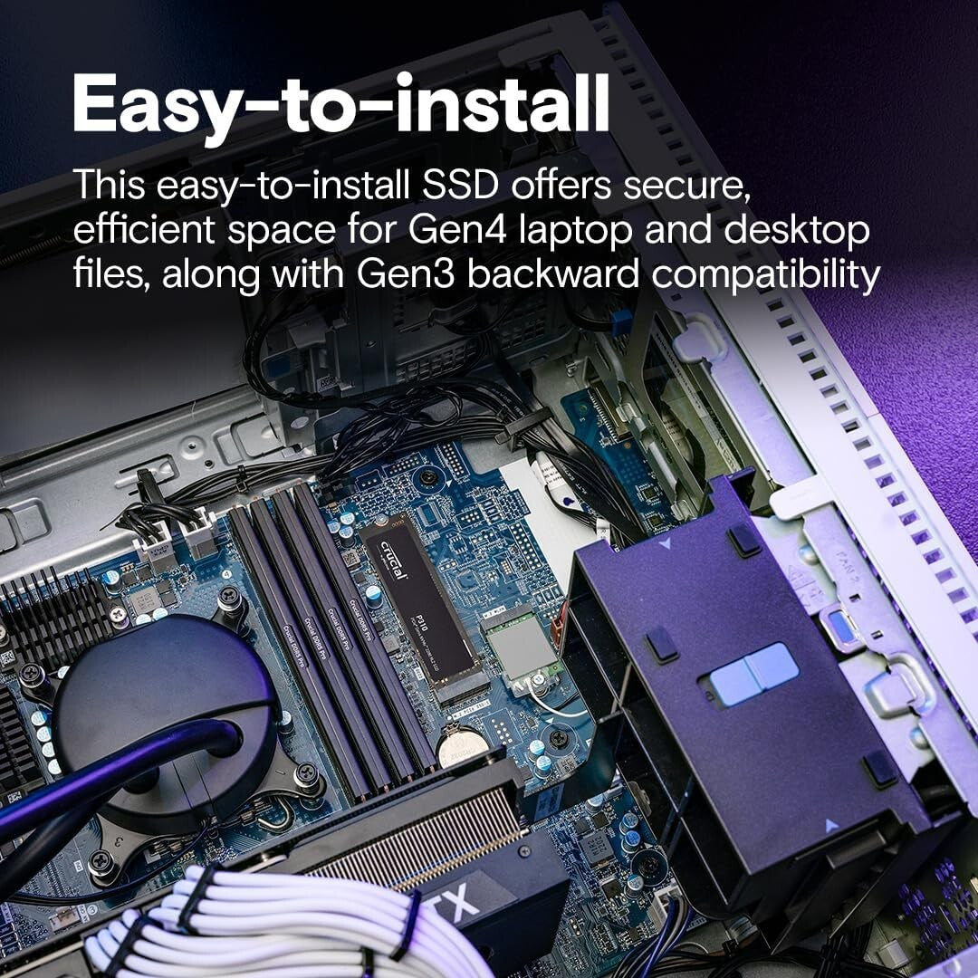 Compact 4TB NVMe SSD with 7,100MB/s Performance - Ideal for Gaming & Business