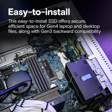 Load image into Gallery viewer, Compact 4TB NVMe SSD with 7,100MB/s Performance - Ideal for Gaming &amp; Business