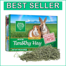 Load image into Gallery viewer, Fresh, Hand-Selected Timothy Hay for Small Pets - 12 LB, Ideal for Dental Health