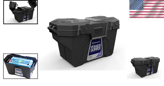 Lightweight & Durable PowerGuard Battery Storage Box for Solar and Marine Needs