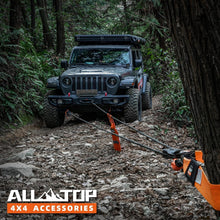 Load image into Gallery viewer, Ultimate 1/2in Synthetic Winch Rope 92ft Kit with Forged Hook for Off-Road Use