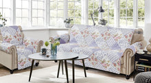Load image into Gallery viewer, Stylish Rose Violet Recliner Slipcover with Elastic Strap - Kid &amp; Pet Safe