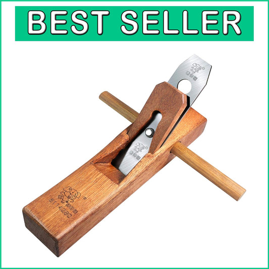 Professional Red Hand Planer - 11" Steel Cutter Ideal for DIY Wood Projects