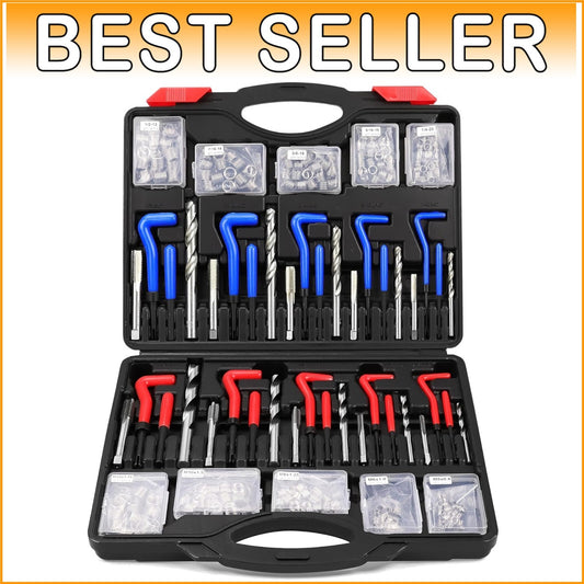 320-Piece Heli Coil Rethreading Insert Kit - Ultimate Thread Repair Solution