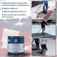 Load image into Gallery viewer, Easy Apply Silicone Roof Sealant - 1 Quart for All Roof Types, Made in USA