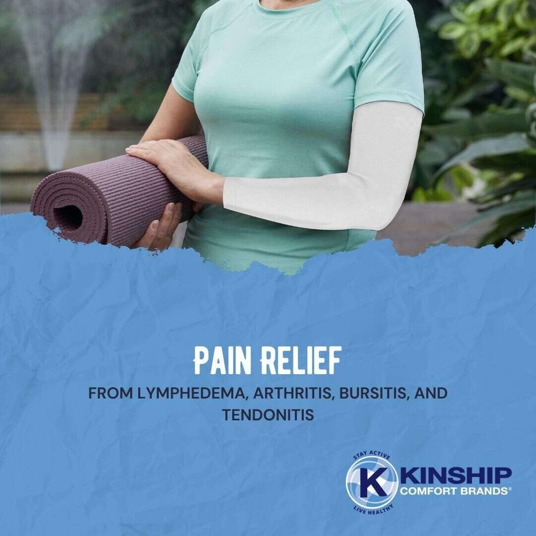 Moisture-Wicking Arm Sleeves for Men & Women | Ideal for Lymphedema Relief