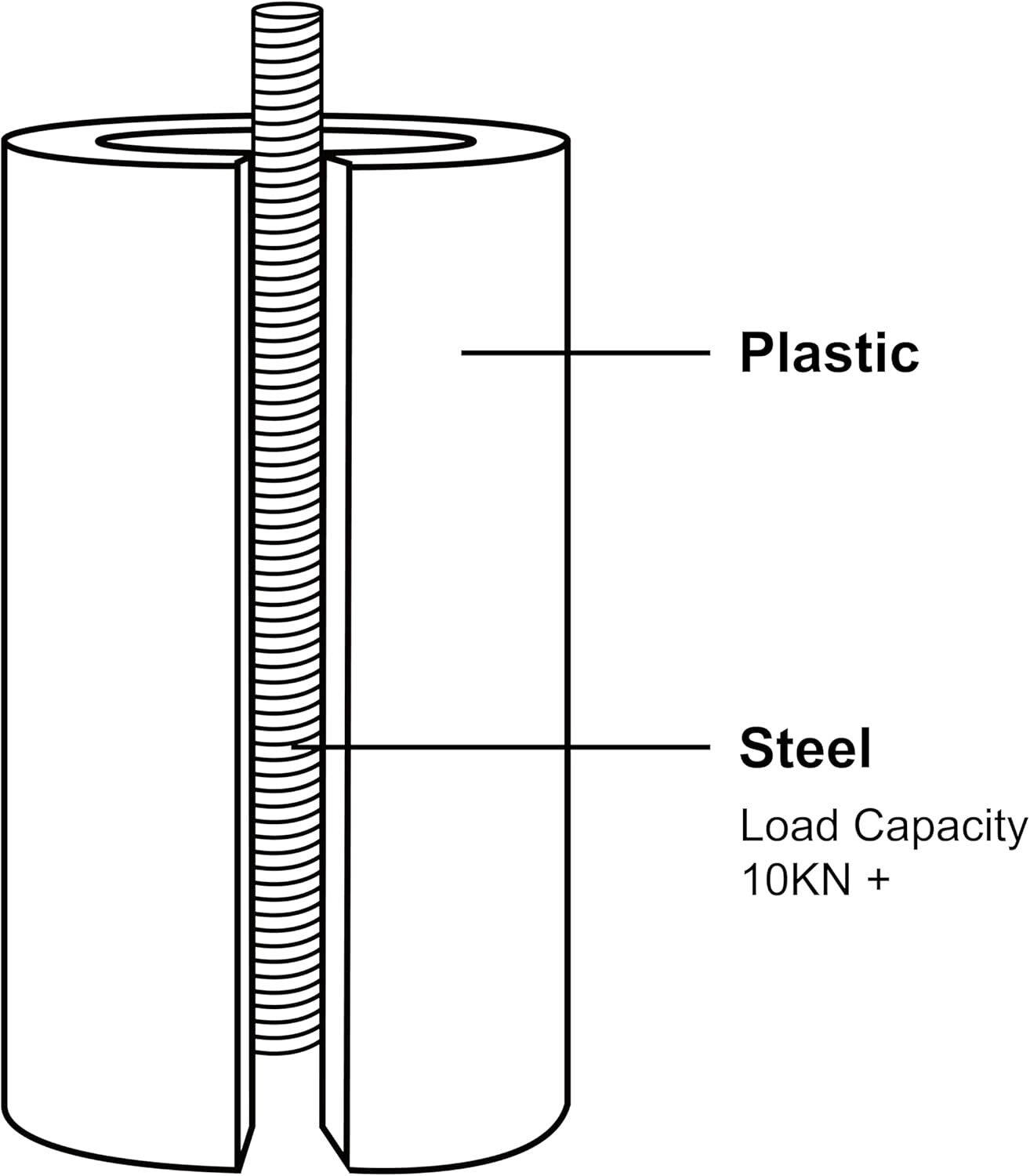 Stainless Steel Bed Legs 12 Inch with Felt Bottom for Hard Floor Protection