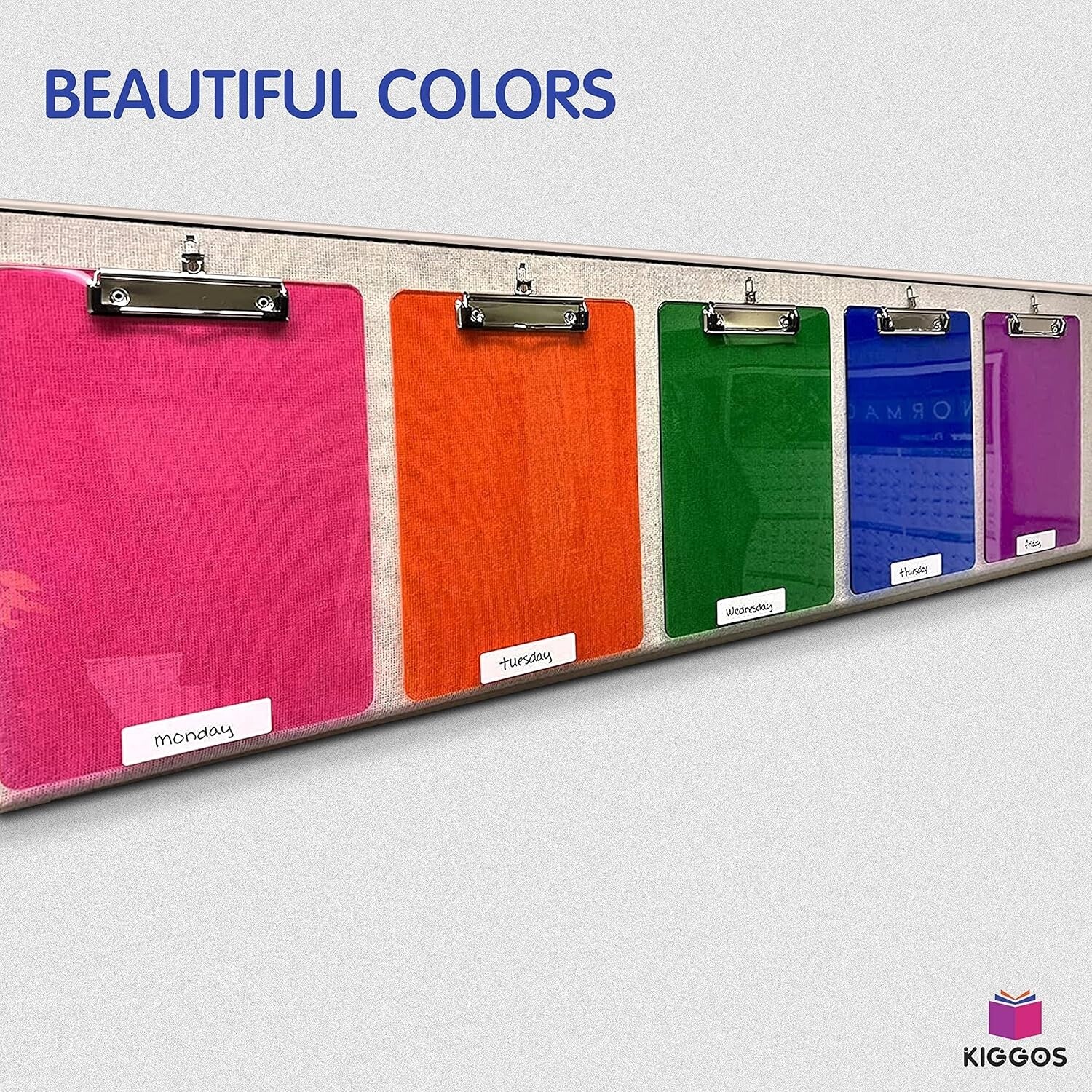 Heavy Duty 25 Ct Plastic Clipboards with Safety Edges - Ideal for Kids & Adults