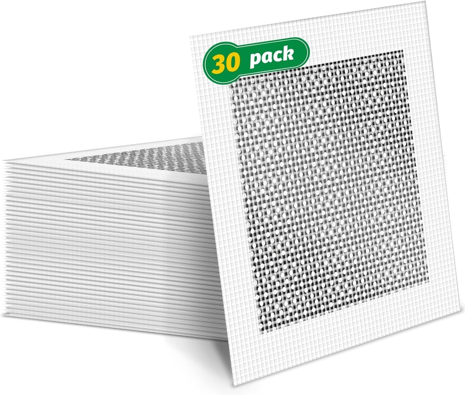 30Pcs 4 Inch Self-Adhesive Drywall Patch Kit - Easy Wall Repair Solution