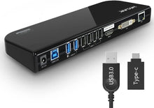 Load image into Gallery viewer, USB 3.0 Docking Station for Mac &amp; Windows – Dual Monitor with HDMI/DVI, 6 Ports