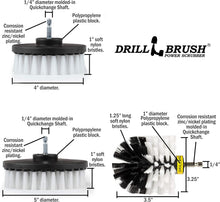 Load image into Gallery viewer, Professional Auto Detailing Drill Brush Kit - Soft Bristles, Quick Change Design