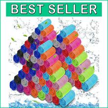 Load image into Gallery viewer, Hyper-Evaporative Multicolor Cooling Towels 120 Pack - Ultimate Summer Companion