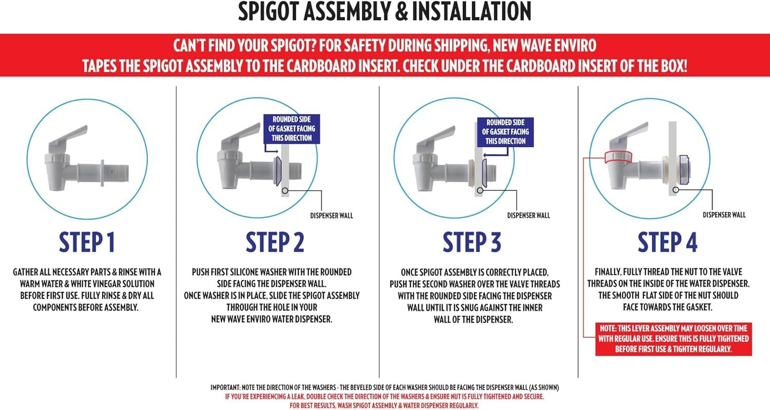 Portable 2.5 Gal Porcelain Blue Stripe Water Dispenser for Outdoor Adventures