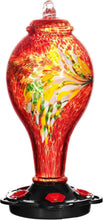 Load image into Gallery viewer, Large Capacity Hummingbird Feeder - Hand Blown Glass, Easy to Clean Design