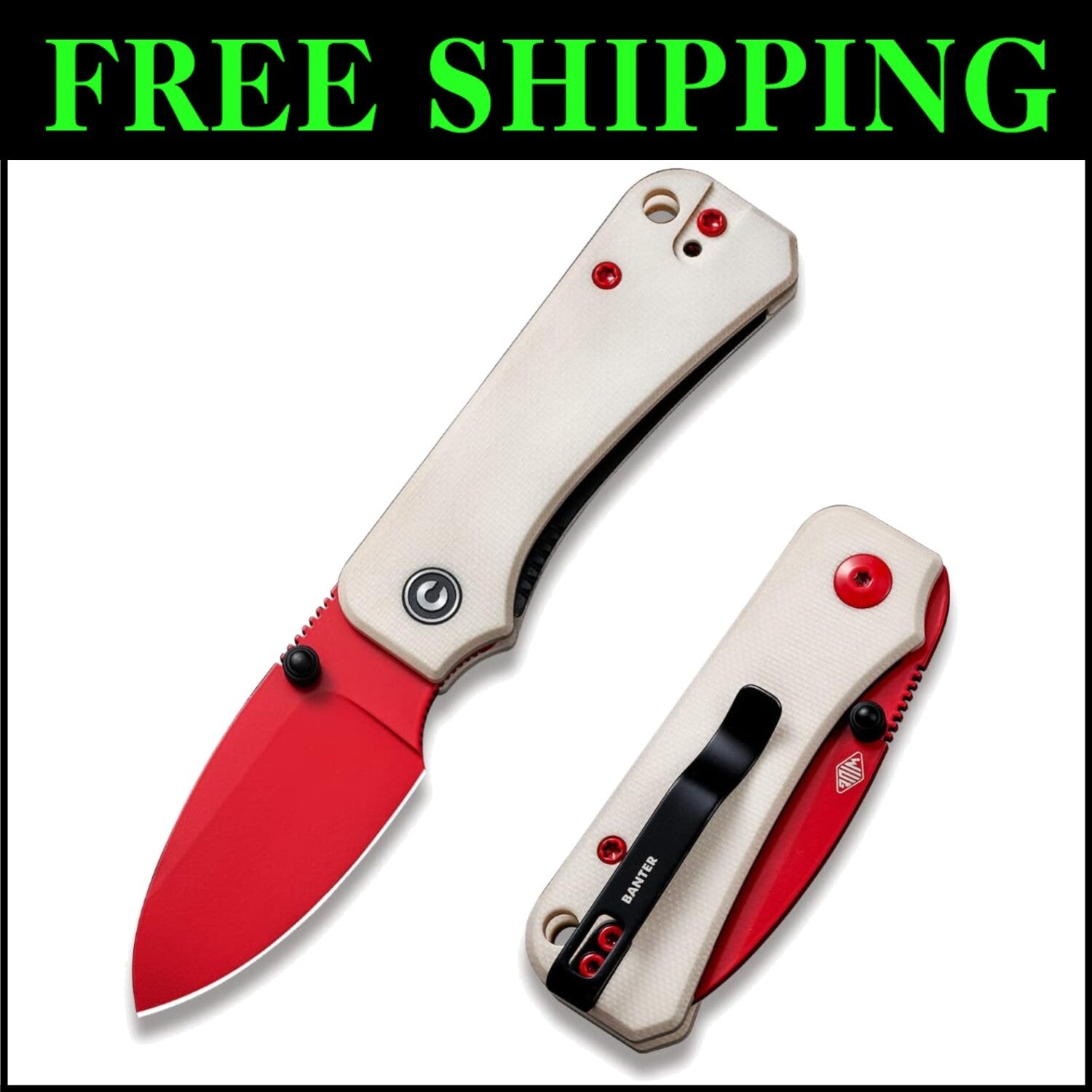 Ben Petersen's Lightweight Baby Banter Folding Knife - Perfect for Everyday Use