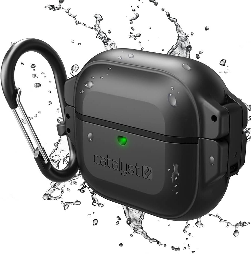 330ft Waterproof and Shockproof Case for AirPods 3rd Generation - Stealth Black
