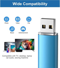Load image into Gallery viewer, Premium 50-Pack 4GB USB Drives - Fast Transfer &amp; Protective Cap Included