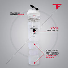 Load image into Gallery viewer, Portable Clear Lunch Bag with Meal Prep Containers and Shaker Cup Included