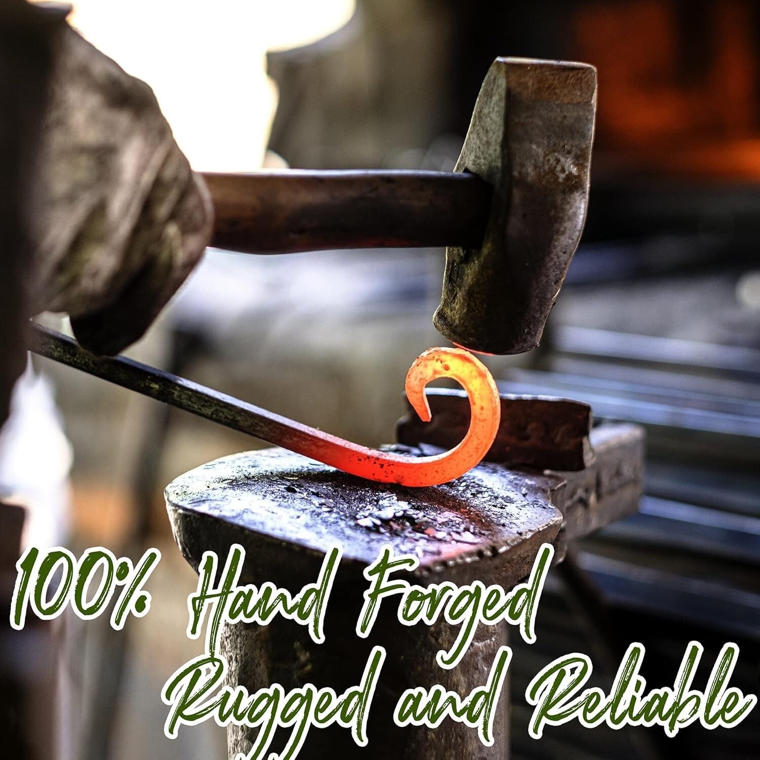 Durable Outdoor Hanging Plant Hook for Flower Pots and Bird Feeders - 100 lbs