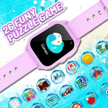 Load image into Gallery viewer, Multi-Feature Kids Smartwatch with Camera, Music &amp; Games - Waterproof Design
