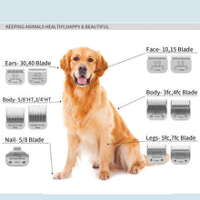 Load image into Gallery viewer, Pro-Grade Detachable Clipper Blades for Dogs - Ceramic &amp; Stainless Steel Quality